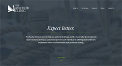 Desktop Screenshot of anchorclinic.com